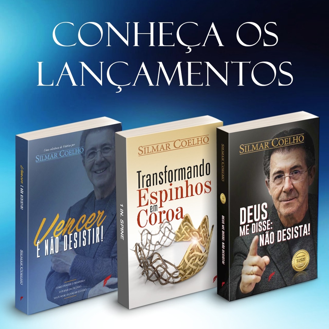 Pastor Silmar Coelho - Lançamento dos novos livros
